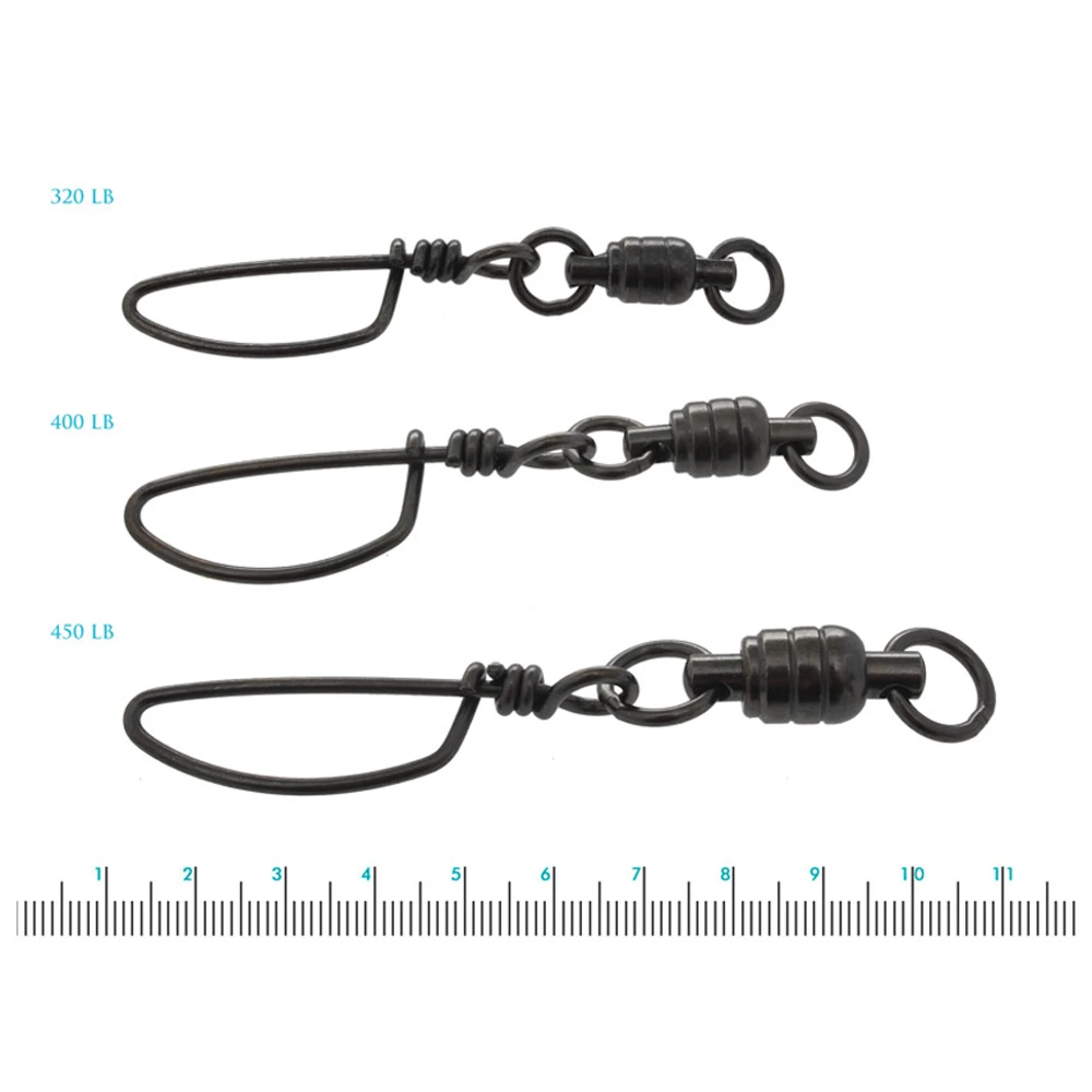 Pakula Ball Bearing Swivels With Snap Qty 2