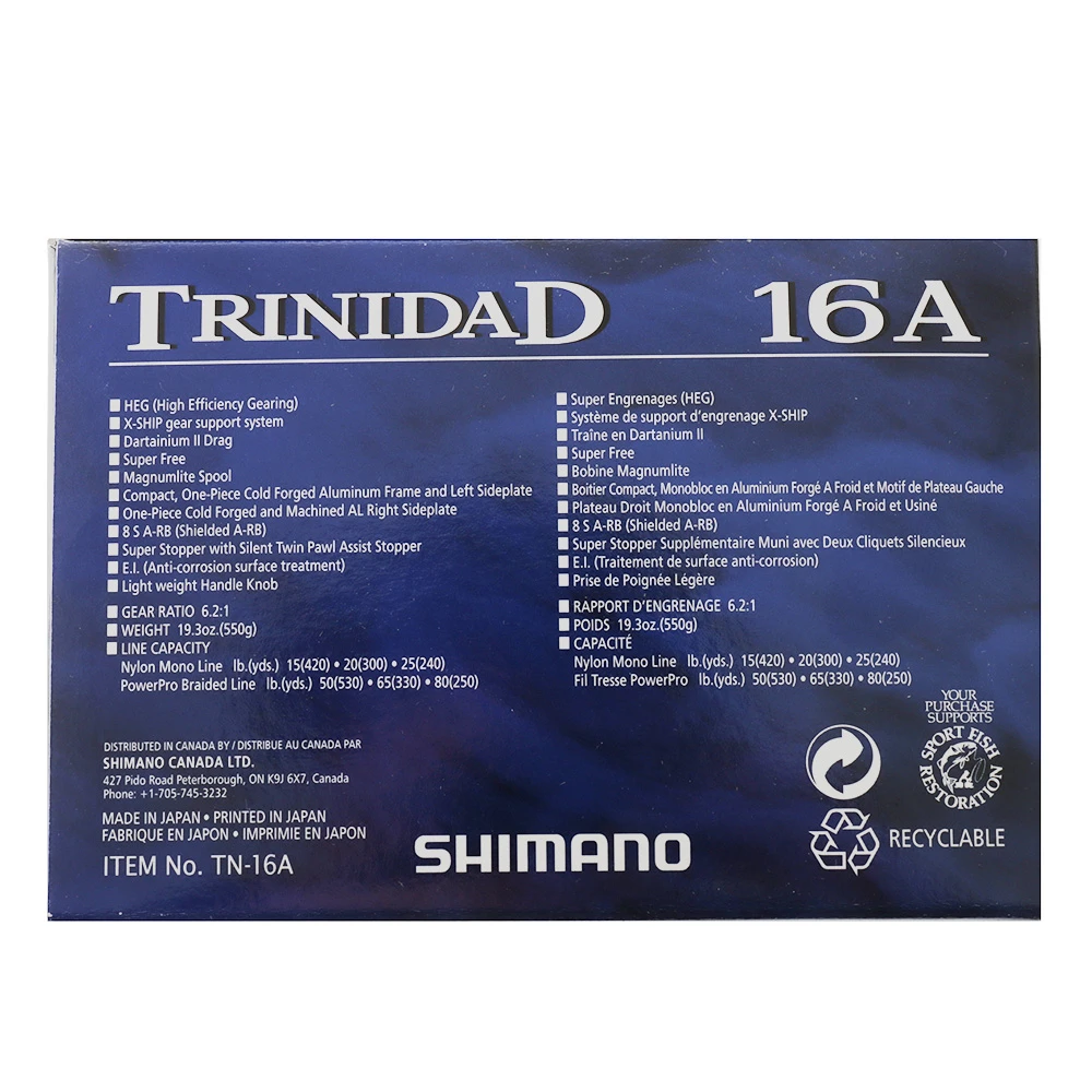 Shimano Trinidad 16 A Jigging Reel - Image 2