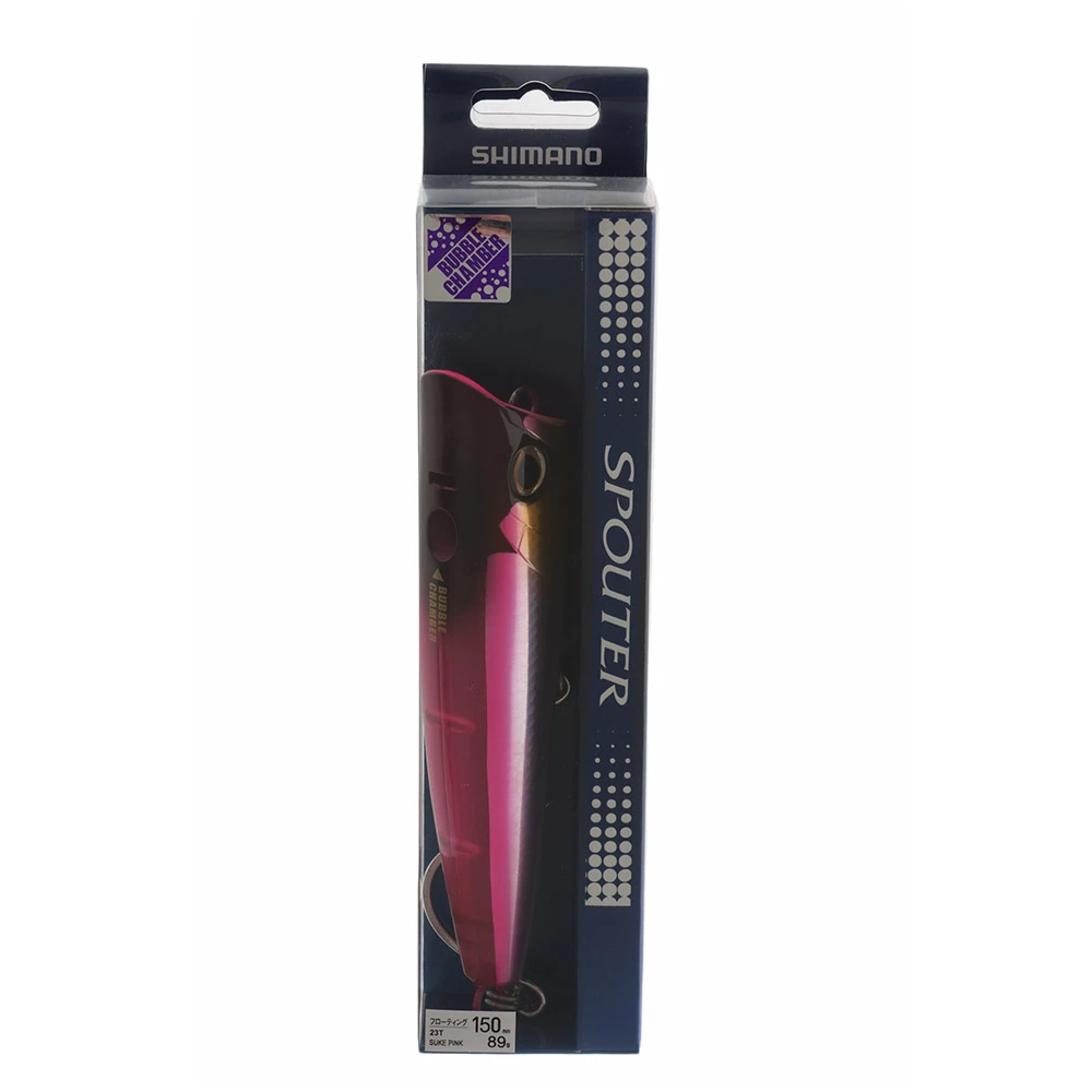 Shimano Ocea Spouter Topwater Lure 150mm 89g Pink Silver