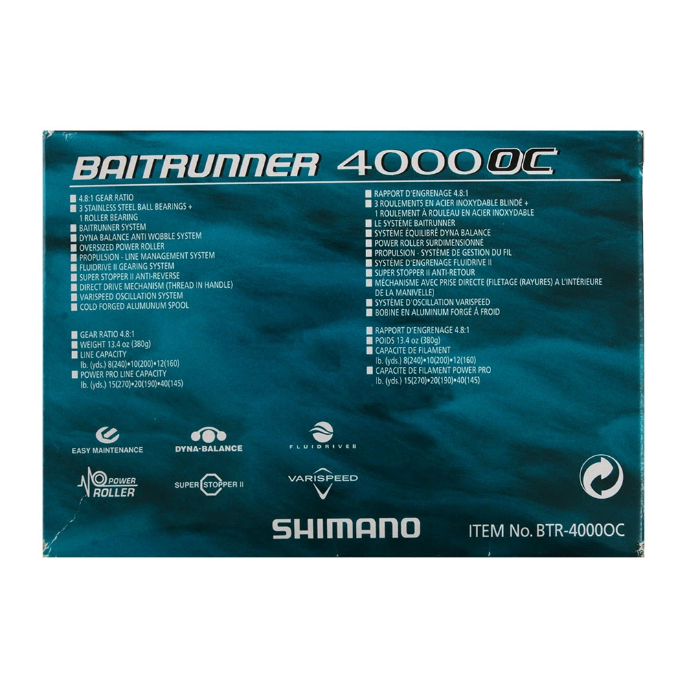 Shimano Baitrunner 4000 OC Reel - Image 2