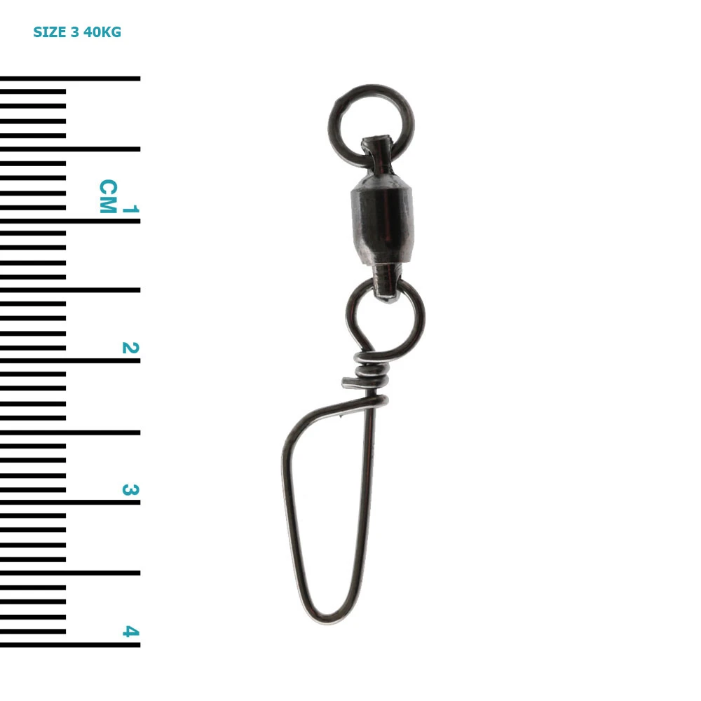 ManTackle Game Fishing Snap Swivels Qty 5 - Image 2