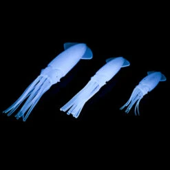 ManTackle Lumo Squid Blue Glow 12cm