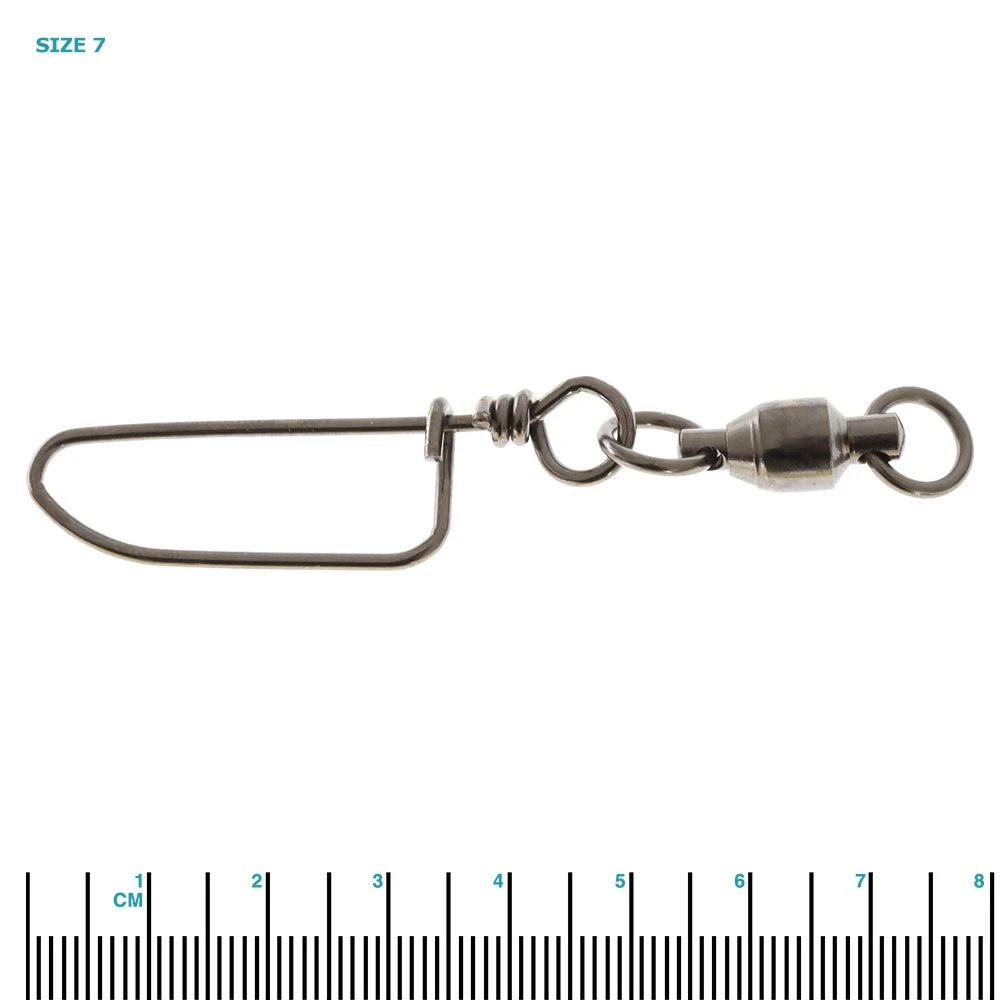 Mustad Ball Bearing Swivel With Cross-Lock Snap - Image 10