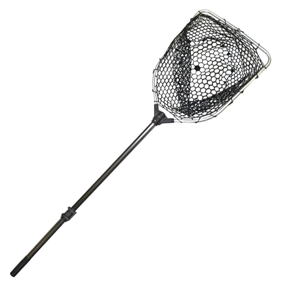 Okuma Fixed Handle Rubber Landing Net