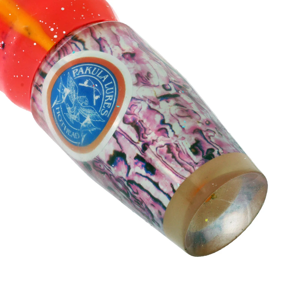 Pakula Paua Hothead Tuna Lure 13.5in Smoking Joe Pink Over White - Image 2