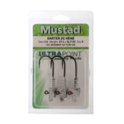 Mustad Darter Jig Heads Size 7/0 21g Qty 3