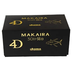 Okuma Makaira 30 SEa 2-Speed Lever Drag Game Reel Gunsmoke