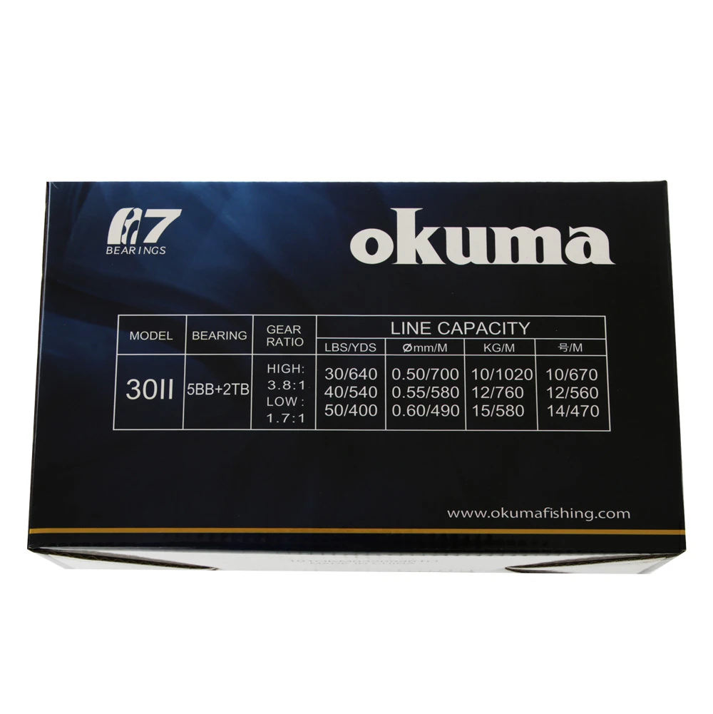 Okuma Solterra SLX 30 2-Speed Lever Drag Game Reel With T-Bar Handle - Image 6