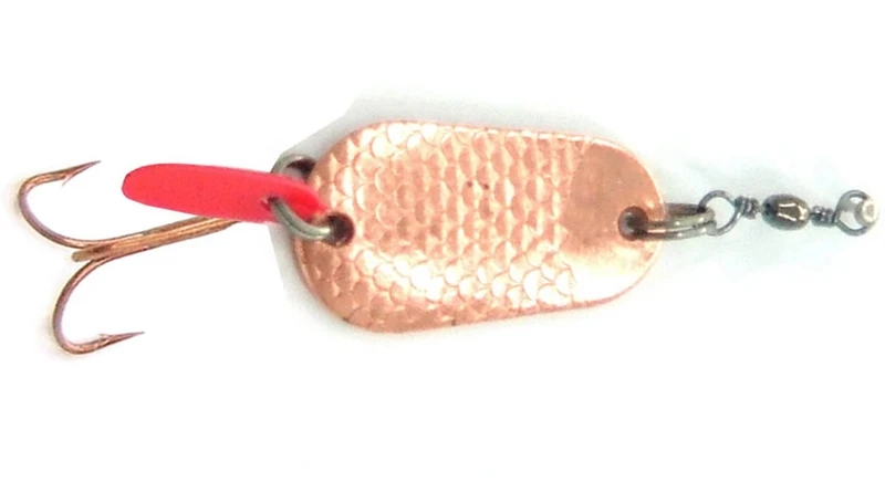 Kilwell NZ Zed Spinner 12g Copper Treble Hook Qty 2