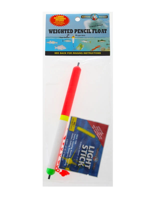 Nacsan Weighted Pencil Float With Lightstick