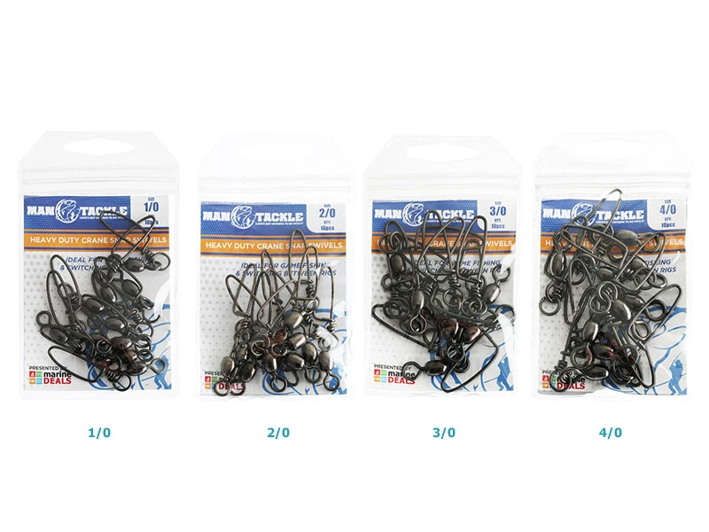 ManTackle Heavy Duty Crane Snap Swivels Qty 10