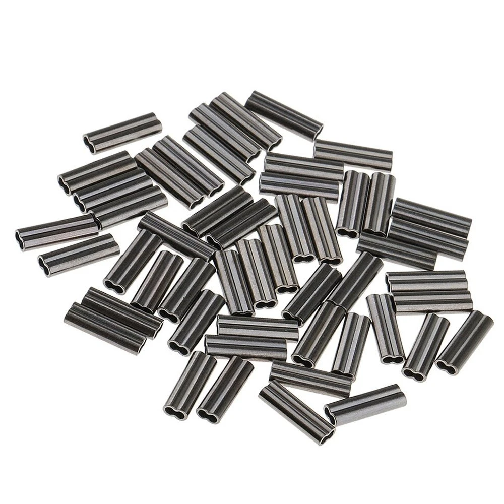 Nacsan Copper Double Crimp Sleeves Bulk Pack