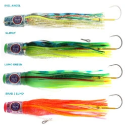 Pakula Paua Hothead Sprocket Rigged Game Lure 347mm