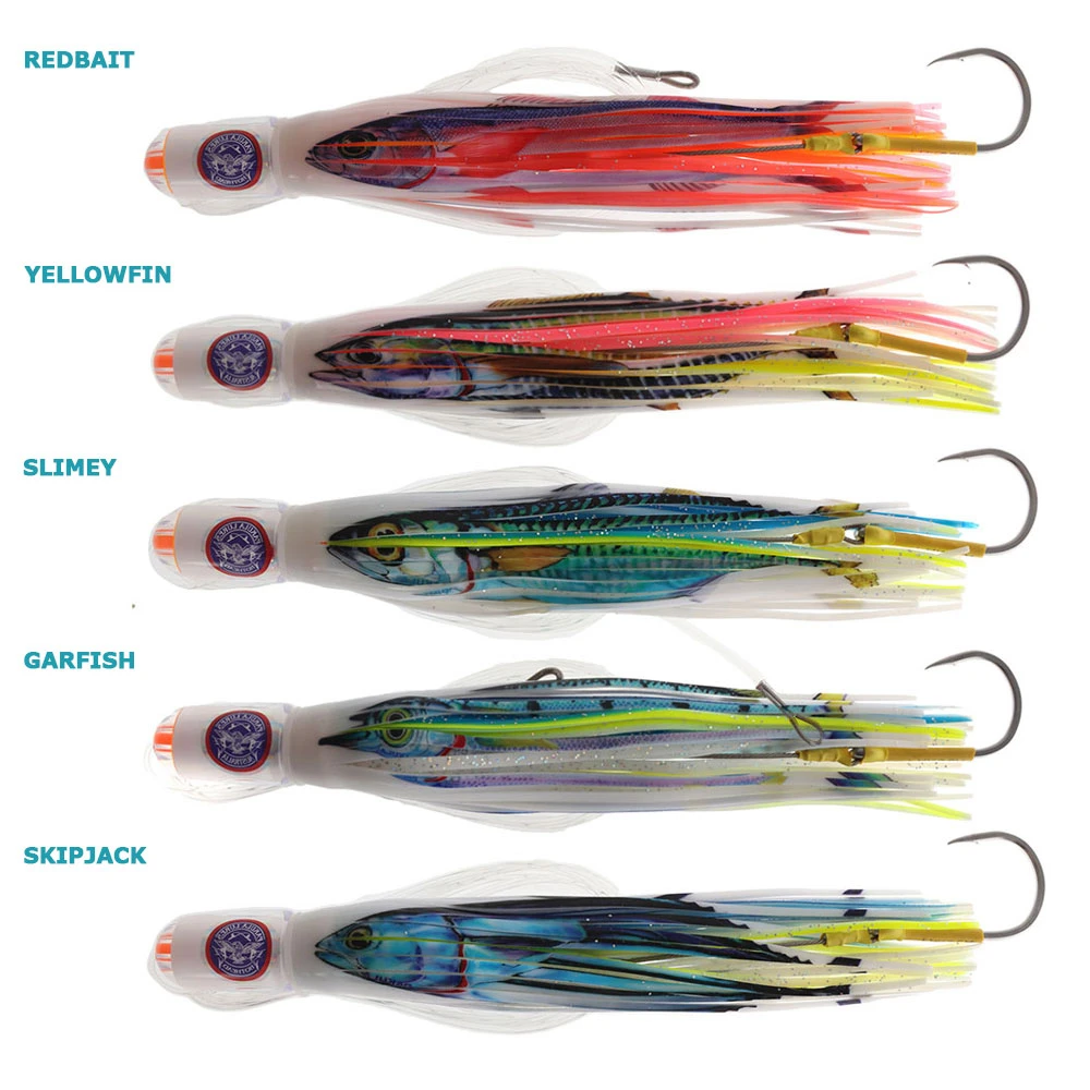 Pakula Paua Pearl Jet 35 Bullet Rigged Game Lure 317mm