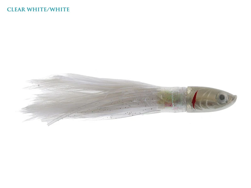 White Label Zima Feather Trolling Tuna Lure 6in - Image 3