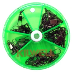 Kilwell Snap Swivel 5 Dial Pack Assorted Sizes