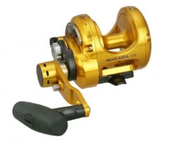 Okuma Makaira 10II SEa 2-Speed Lever Drag Reel Gold