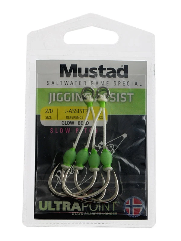 Mustad 1081 Slow Pitch Assist Rig 2/0 Qty 2 - Image 2