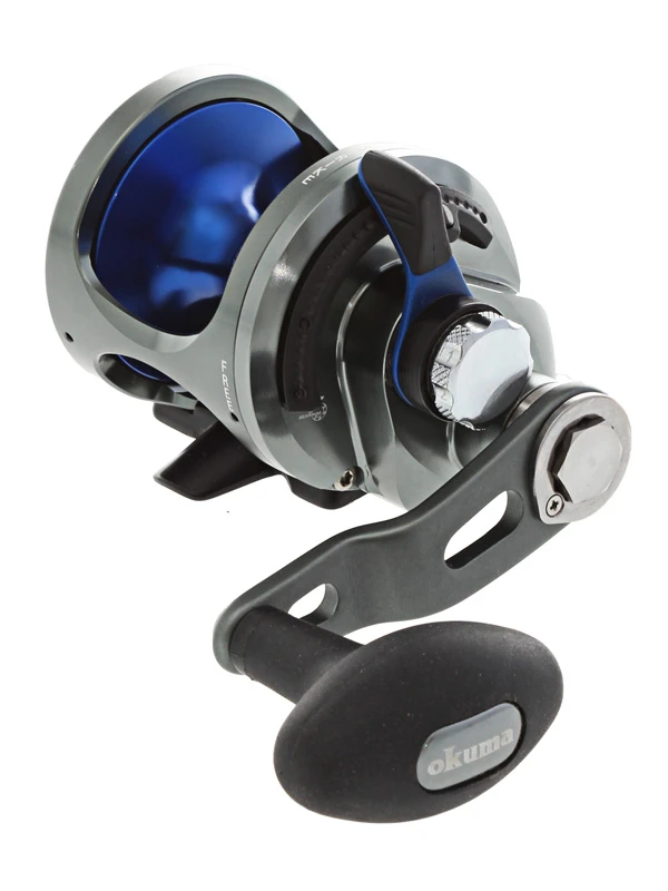 Okuma Andros 5 Single Speed Lever Drag Jigging Reel - Image 3