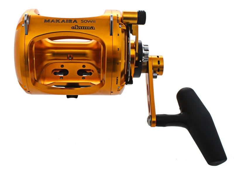Okuma Makaira Gold 50W 2-Speed Game Reel - Image 3