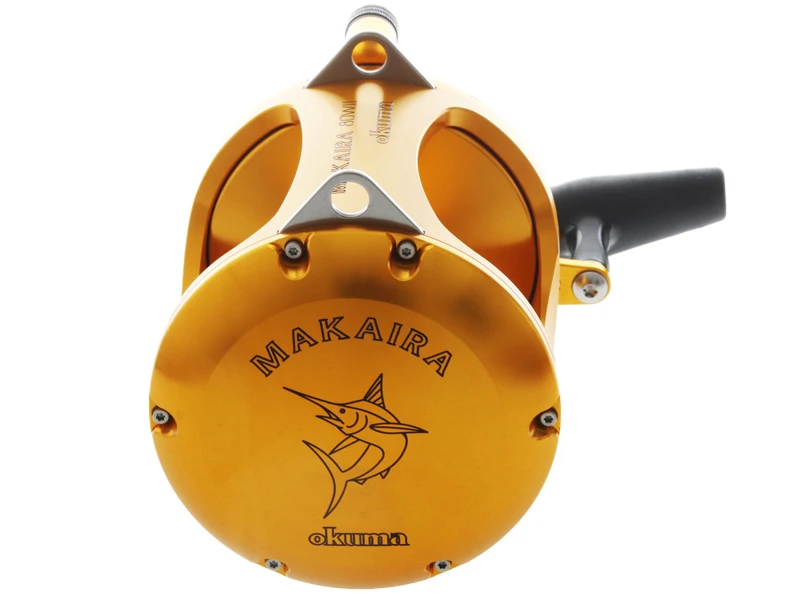 Okuma Makaira Gold 80WII 2-Speed Game Reel - Image 2