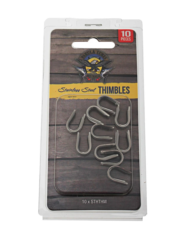 Pakula Stainless Thimble Set - Medium Qty 10 - Image 2