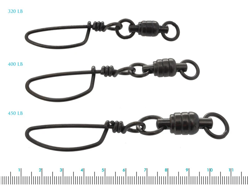 Pakula Ball Bearing Swivels With Snap Qty 2 - Image 2