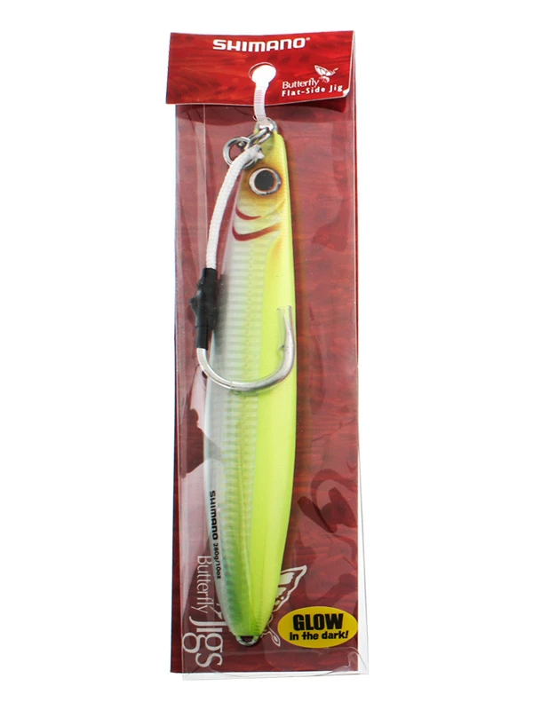 Shimano Butterfly Flat-Side Mechanical Jig Chart Silver 280g 9/0 - Image 2