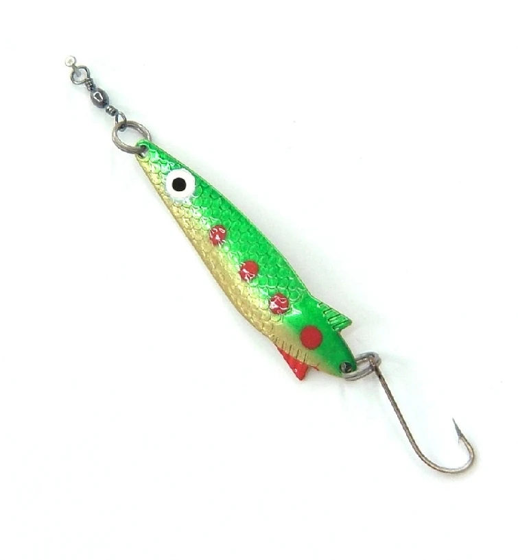 Kilwell NZ Toby Lure Single Hook 7g Green Gold