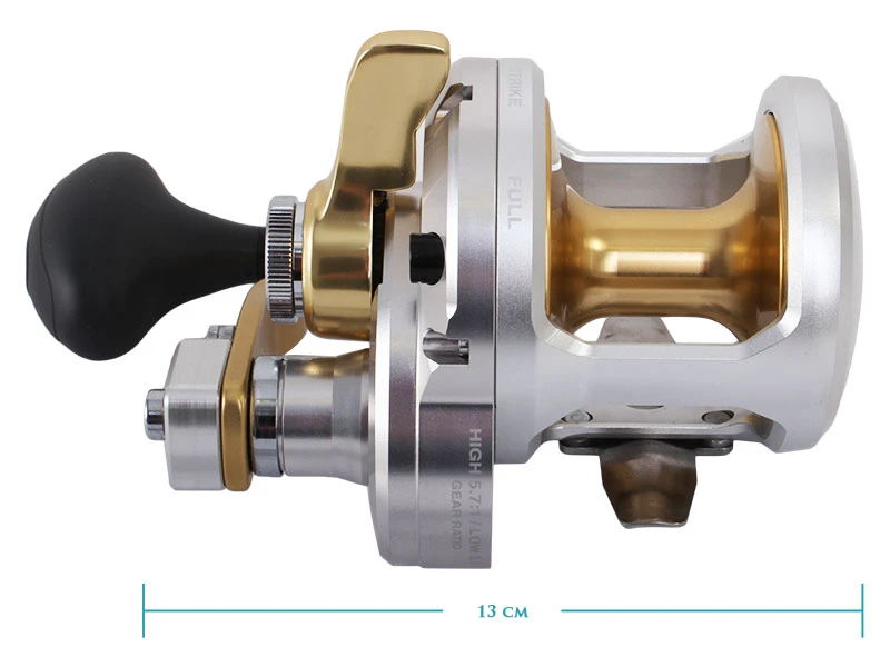 Shimano Talica 12 II 2-Speed Jigging Reel - Image 4