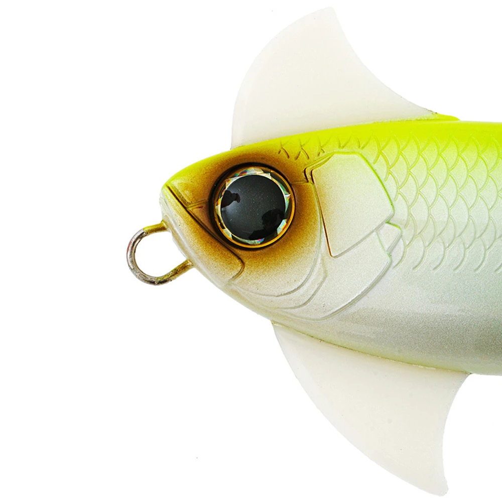 Shimano Waxwing Saltwater Lure Chartreuse 118mm - Image 4