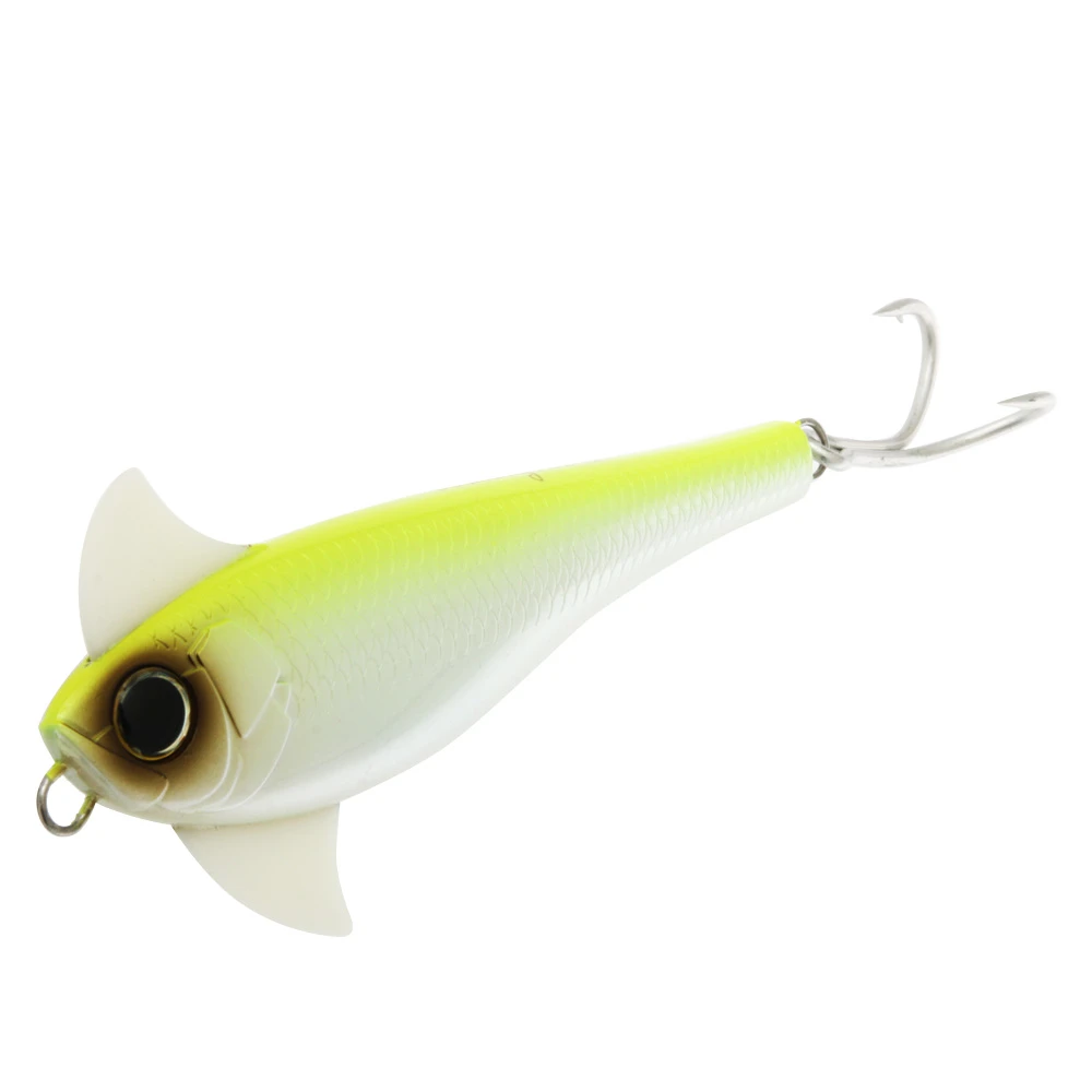 Shimano Waxwing Saltwater Lure Chartreuse 118mm - Image 3