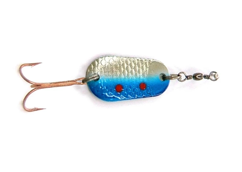 Kilwell NZ Zed Spinner Lure 12g Silver Blue Qty 1